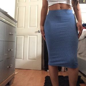 Forever 21 Blue Skirt